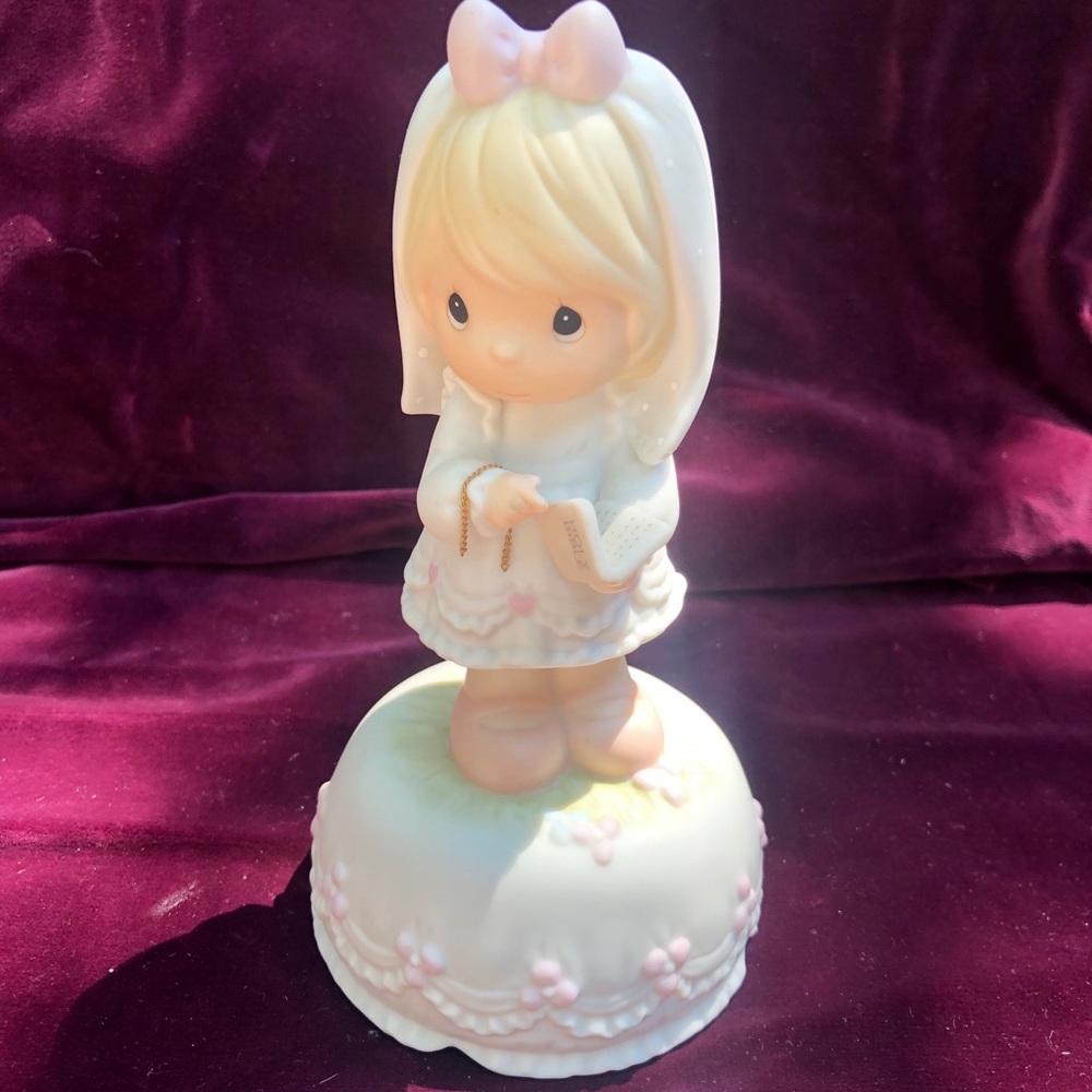 Precious Moments Music Playing Figurine